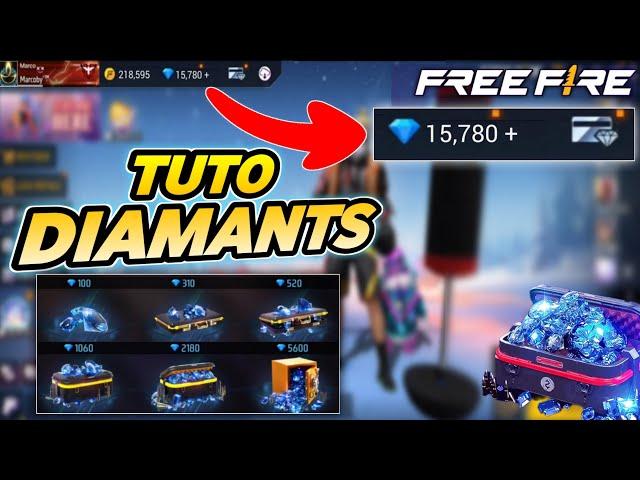 HOW TO BUY DIAMONDS ON FREE FIRE | FREE FIRE DIAMONDS 2024 (Tuto)