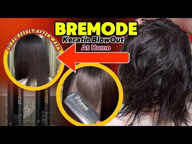 Bremode keratin blowout - Difference between keratin , rebonding & extenso ? Damage hair repair 