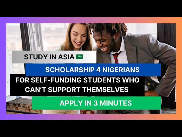 THIS ASIAN UNIVERSITY WILL SPONSOR YOUR STUDY+ FLIGHT+ LIVING EXPENSE+ ACCOMMODATION| STUDY IN ASIA