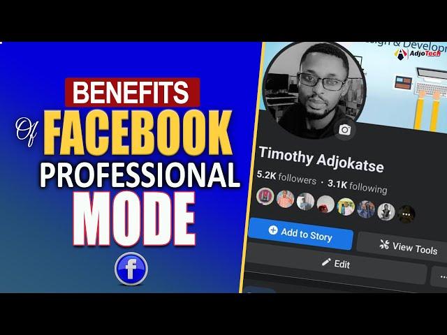 Why you should turn on Facebook Professional Mode