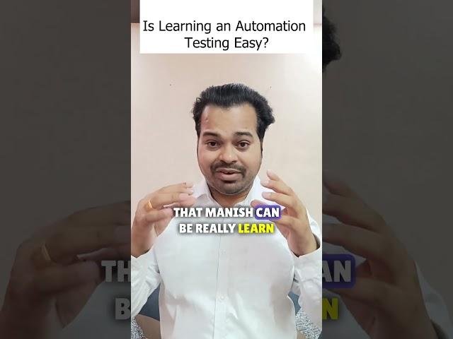 Is Learning Automation Testing Easy? | Answering Many Testers Doubt | Automation Testing by MKT
