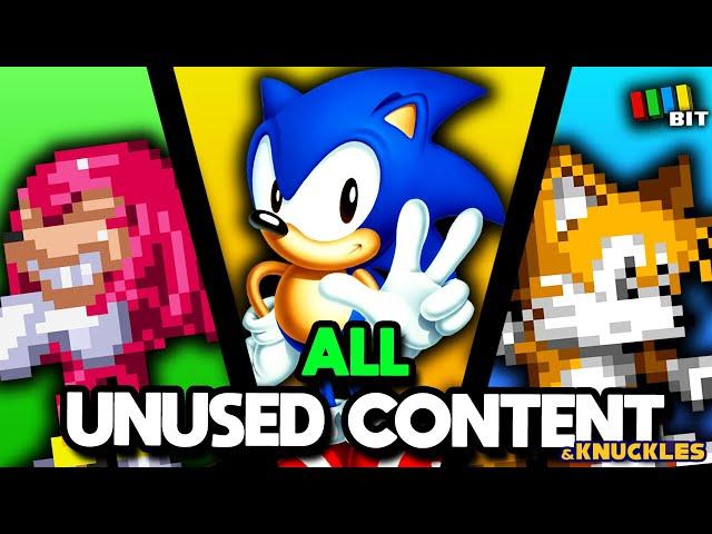 ALL Sonic 3 & Knuckles Unused Content | LOST BITS [TetraBitGaming]