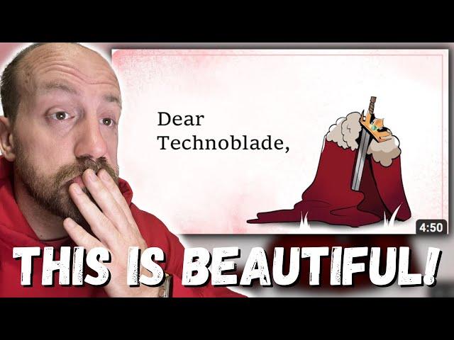 THIS IS BEAUTIFUL! A Tribute To Technoblade || Blaze of Glory (REACTION!)