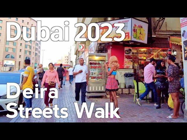 Dubai [4K] Deira Dubai Streets Walking Tour