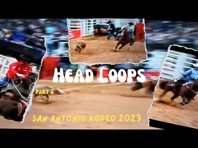 team roping San Antonio Rodeo heading runs #teamroping #roping