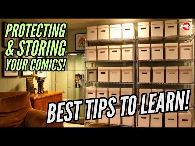 How To Protect and Store Your Comic Books