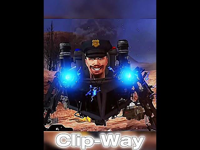 Police Toilet Edit  #short #skibiditoilet #skibidiverse #noskillclutch #police #edit #foryou
