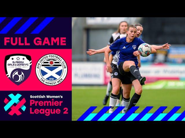 Full Match | Glasgow Women 3-4 Ayr United | SWPL 2 Play-off Final