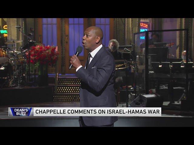 Chappelle comments on Israel-Hamas war