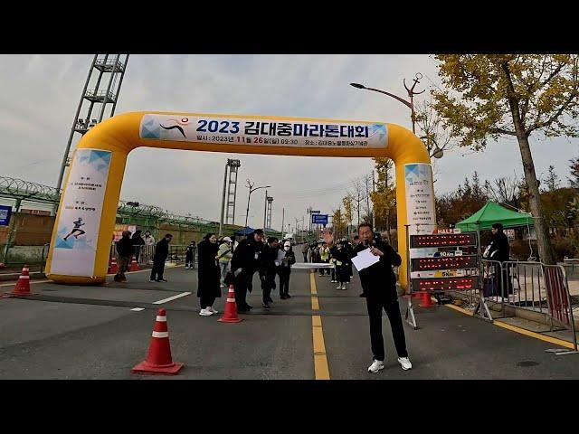 목포 마라톤대회 5km 2위