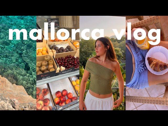 mallorca travel vlog 🪸beaches, sunset, markets & good food