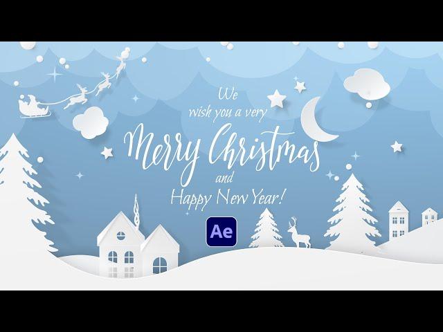 Make Beautiful Christmas Motion Graphics in After Effects