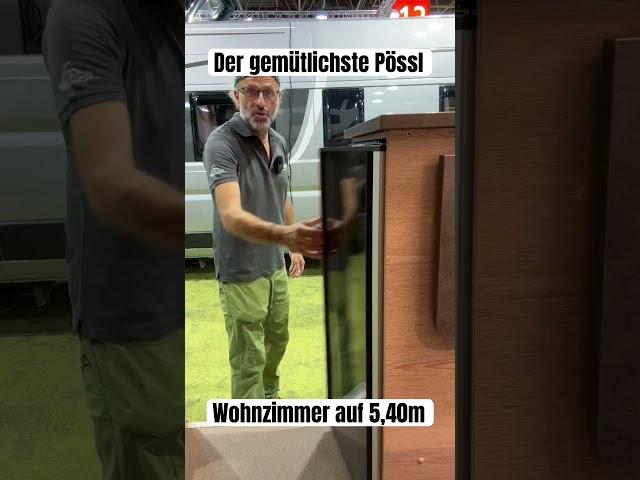 Pössl Concorde Compact-kompaktes Wohnzimmer auf Rädern #mädes #pössl #vanlife #camper #camperexperte