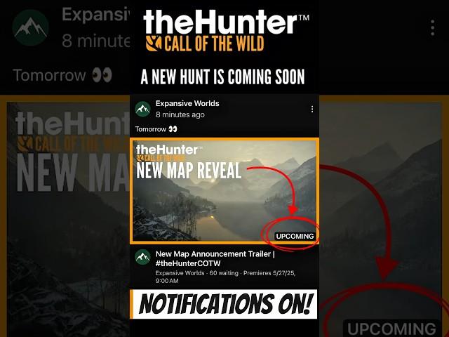 *NEW* MAP REVEAL TOMORROW!!! The Hunter: Call of the Wild
