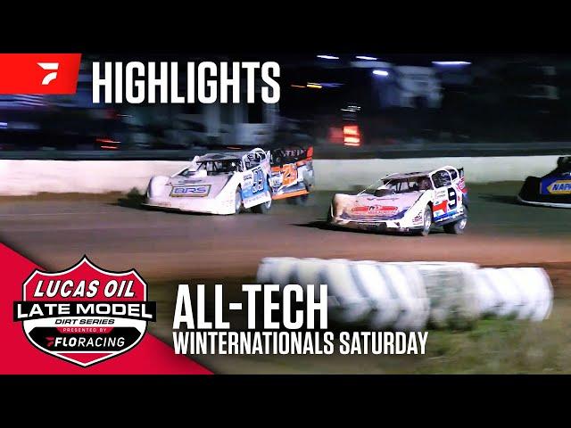 INSANE Saturday Night A-Main | Lucas Oil Late Models at All-Tech Raceway 2/1/25 | Highlights