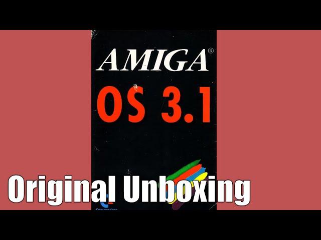 Original Commodore Amiga OS 3.1 Software Kit - Unboxing video and ramble