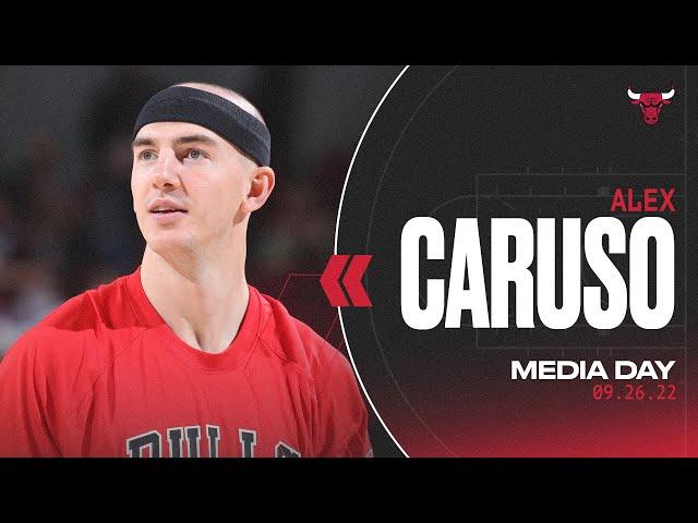 Live: Alex Caruso Media Day Press Conference