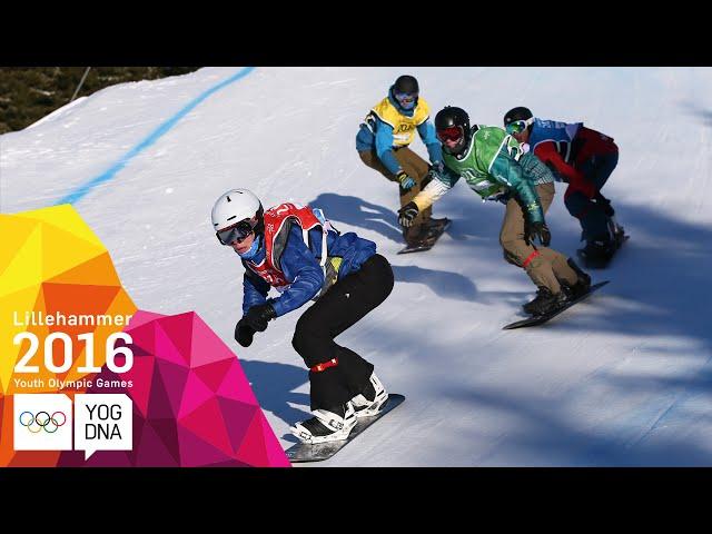 Snowboarding - Snowboard Cross - Full Replay | Lillehammer 2016 Youth Olympic Games