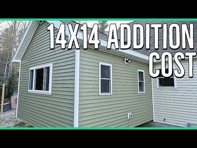 2023 Cost Breakdown of our DIY 14x14 Home Addition