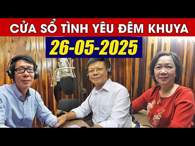 Đêm Khuya Nghe Cửa Sổ Tình Yêu Ngủ Ngon Ngày 26/05/2025 | Đinh Đoàn Tư Vấn Chuyện Thầm Kín Hay