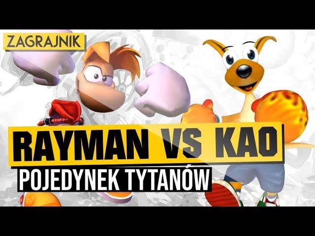 Rayman vs Kangurek Kao - Pojedynek Tytanów