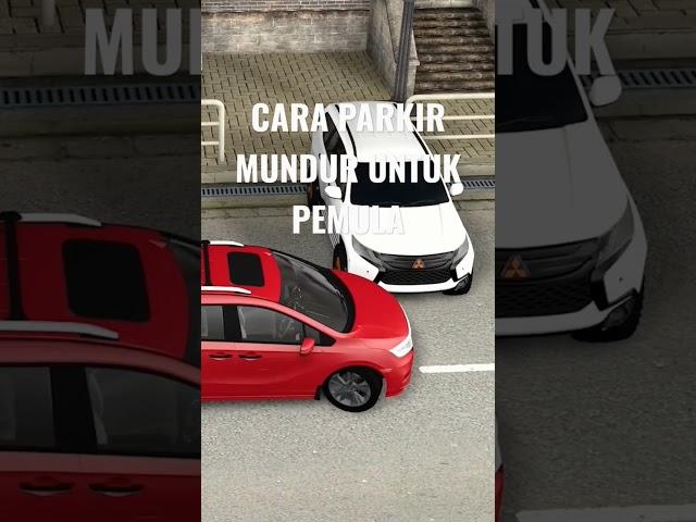 cara parkir mundur untuk pemula.#stirmobil #tutorial