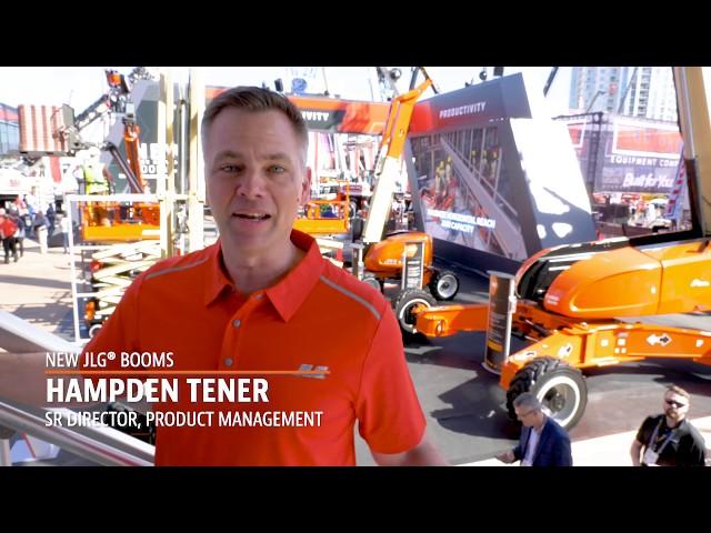 Introducing New Self-Leveling & Hi-Capacity JLG® Boom Lifts