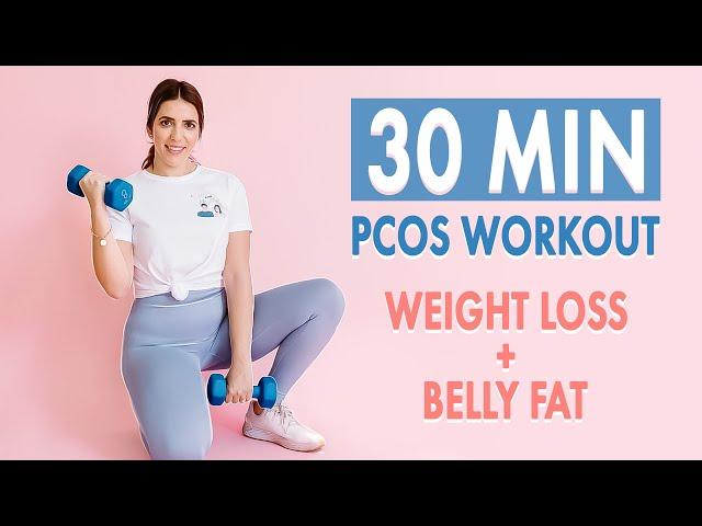 PCOS Home Workout for Weight Loss + Belly Fat