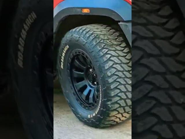 new thar alloy wheels 18 inches and radar tyre RT+