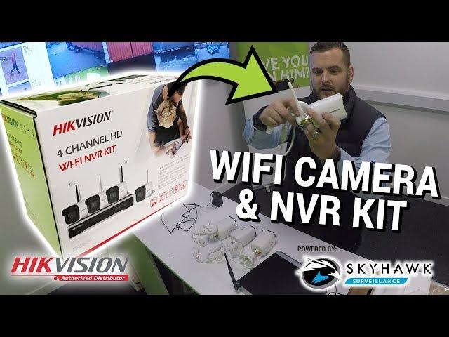 HIKVISION WIFI CAMERA AND NVR KIT