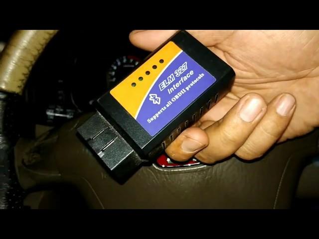 cara menggunakan alat scaner OBD 2 universal