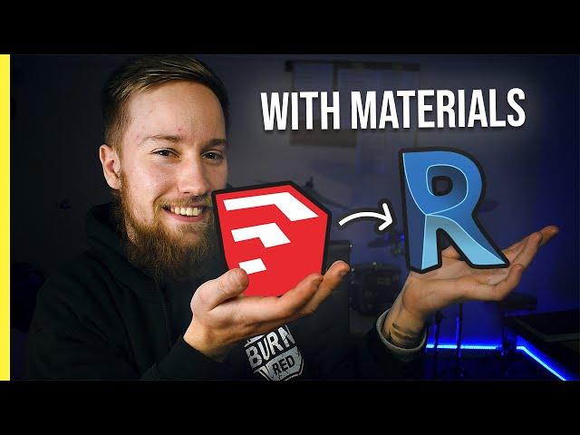 Export Sketchup to Revit with Materials | Intermediate Revit Course 04