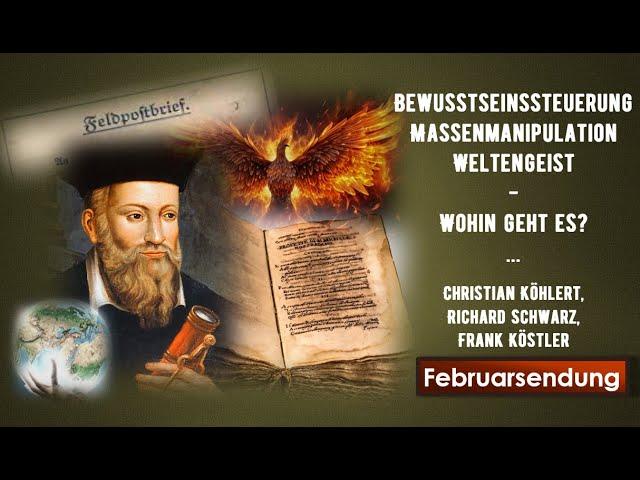 Im Gespräch - Bewusstseinssteuerung, Massenmanipulation, Weltengeist - Richard, Christian, Frank