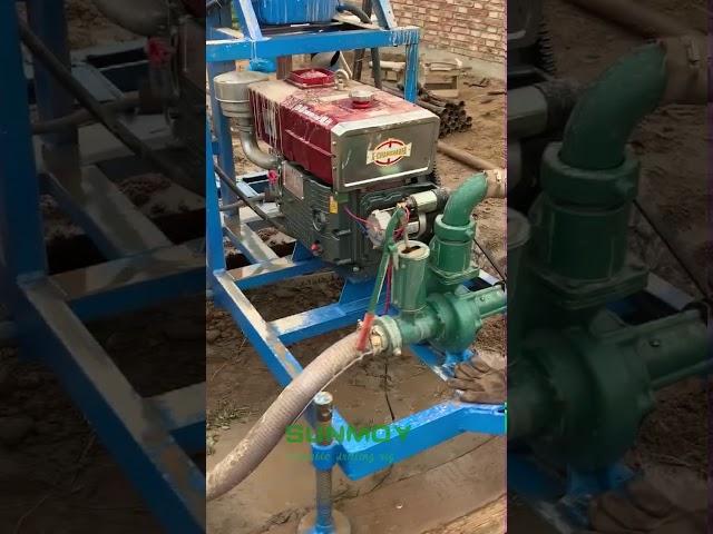 high efficiency portable water well drilling rig machine