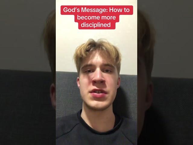 Comment “discipline” to get more consistent #masteringdiscipline #godmessage #shorts