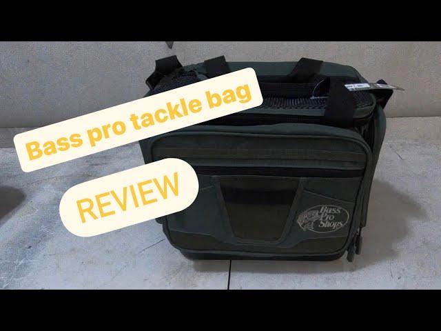 Bass Pro Advanced Angler Tackle Bag Review