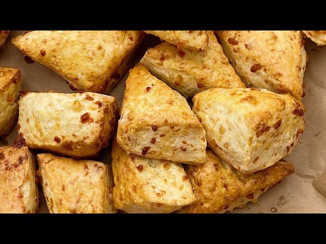 Scones de Queso estilo Starbucks en 1 paso  sin huevo - Súper fácil y económicos (tiene secretos )