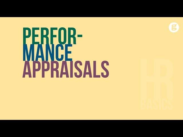 HR Basics: Performance Appraisals