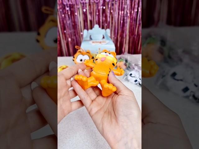 #shorts #asmr Unboxing The Garfield Movie toys now in Burger King DE 2024 (part 2)