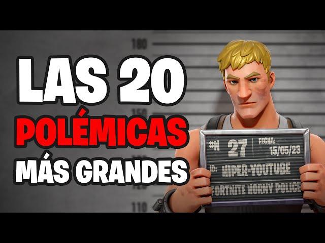 LAS 20 POLÉMICAS MÁS GRANDES DE FORTNITE