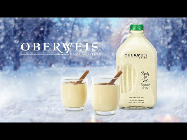 Oberweis Egg Nog is rich, creamy and decadent. A tradition worth indulging in.