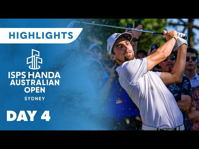 Australian Open Golf Highlights: Round 4 - Afternoon Session | Wide World of Sports