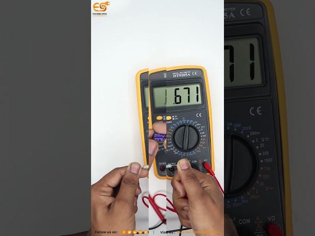 DT9205A Digital multimeter for measuring AC and DC voltage, AC and DC current