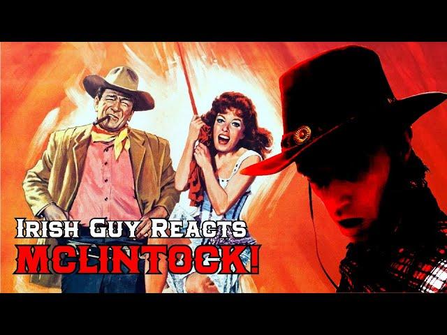 FIRST TIME WATCHING MCLINTOCK! (1963) |  **FULL MOVIE REACTION**