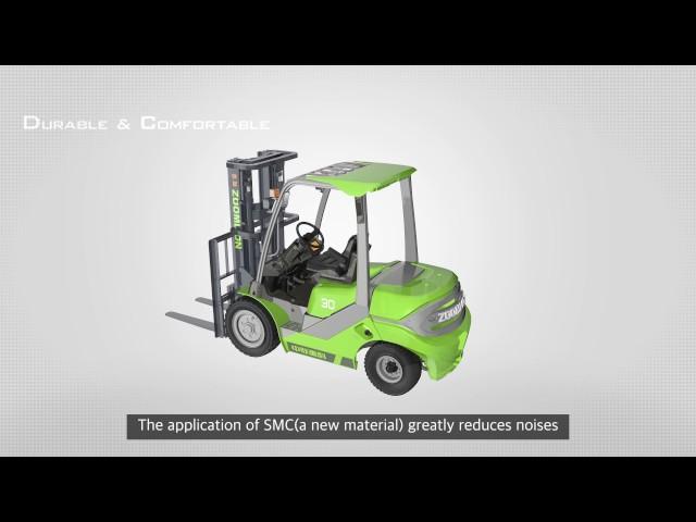 ZOOMLION INDUSTRIAL VEHICLE FORKLIFT