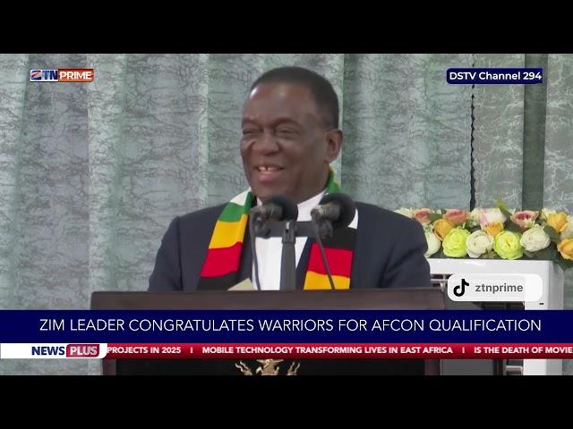 Zim leader congratulates Warriors for AFCON qualification