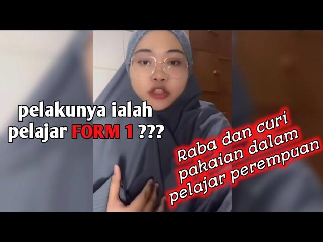 KISAH PELAJAR ASRAMA DI RABA SEMASA TIDUR