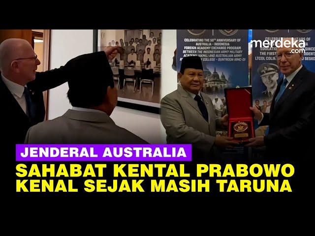 Momen Spesial Menhan Prabowo Bertemu Jenderal Australia, Kenal Dekat Sejak Taruna