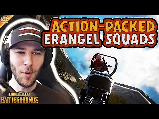 Action-Packed Erangel Squads ft. HollywoodBob & Boom - chocoTaco PUBG Gameplay