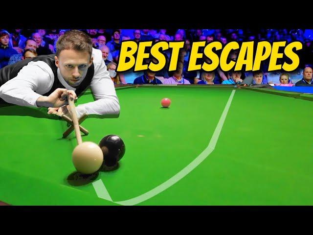 Snooker Best Escapes Ever Recreated